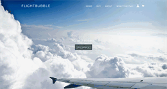 Desktop Screenshot of flightbubble.com